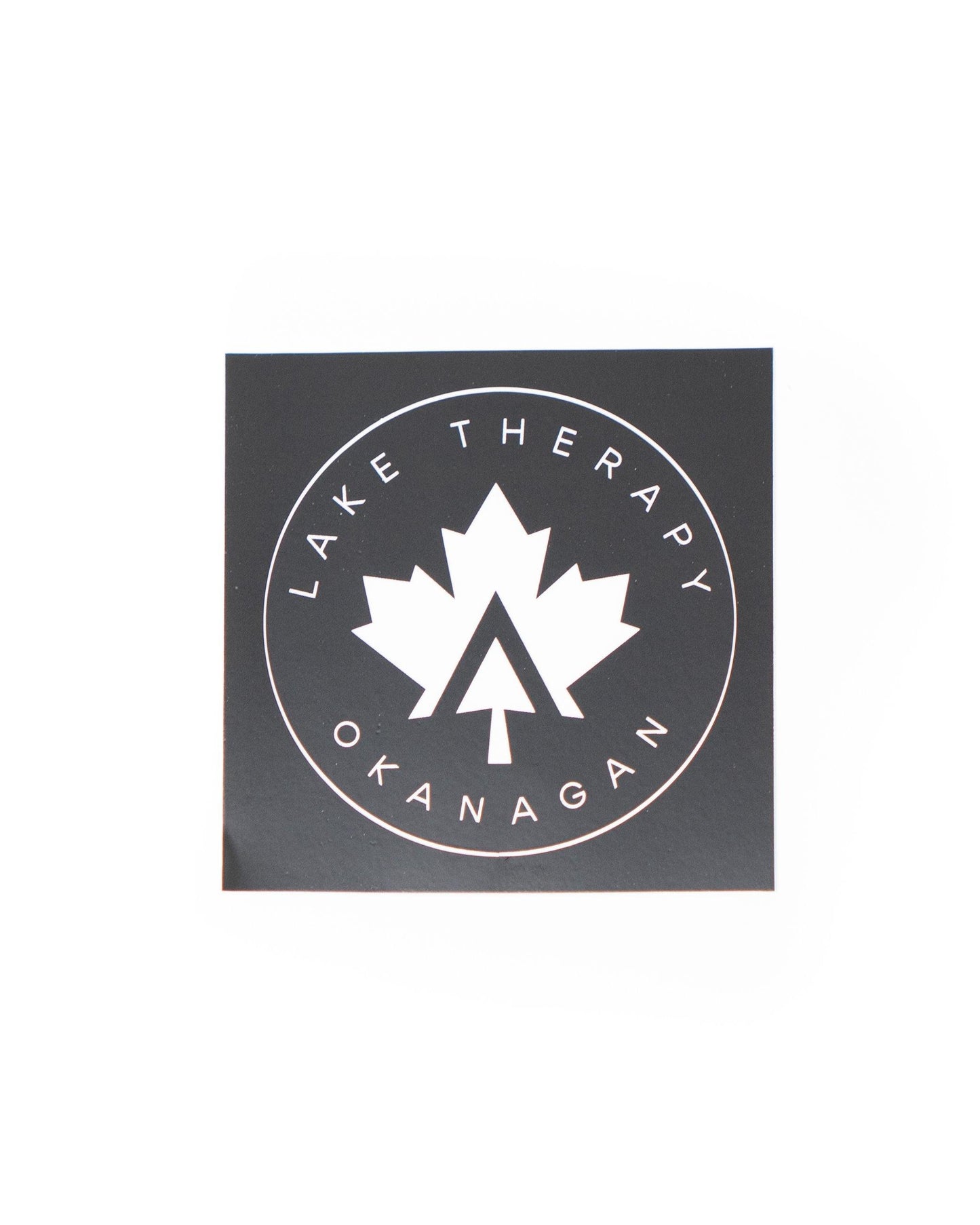 Round Icon'ic' Leaf Decal - Lake Therapy apparel