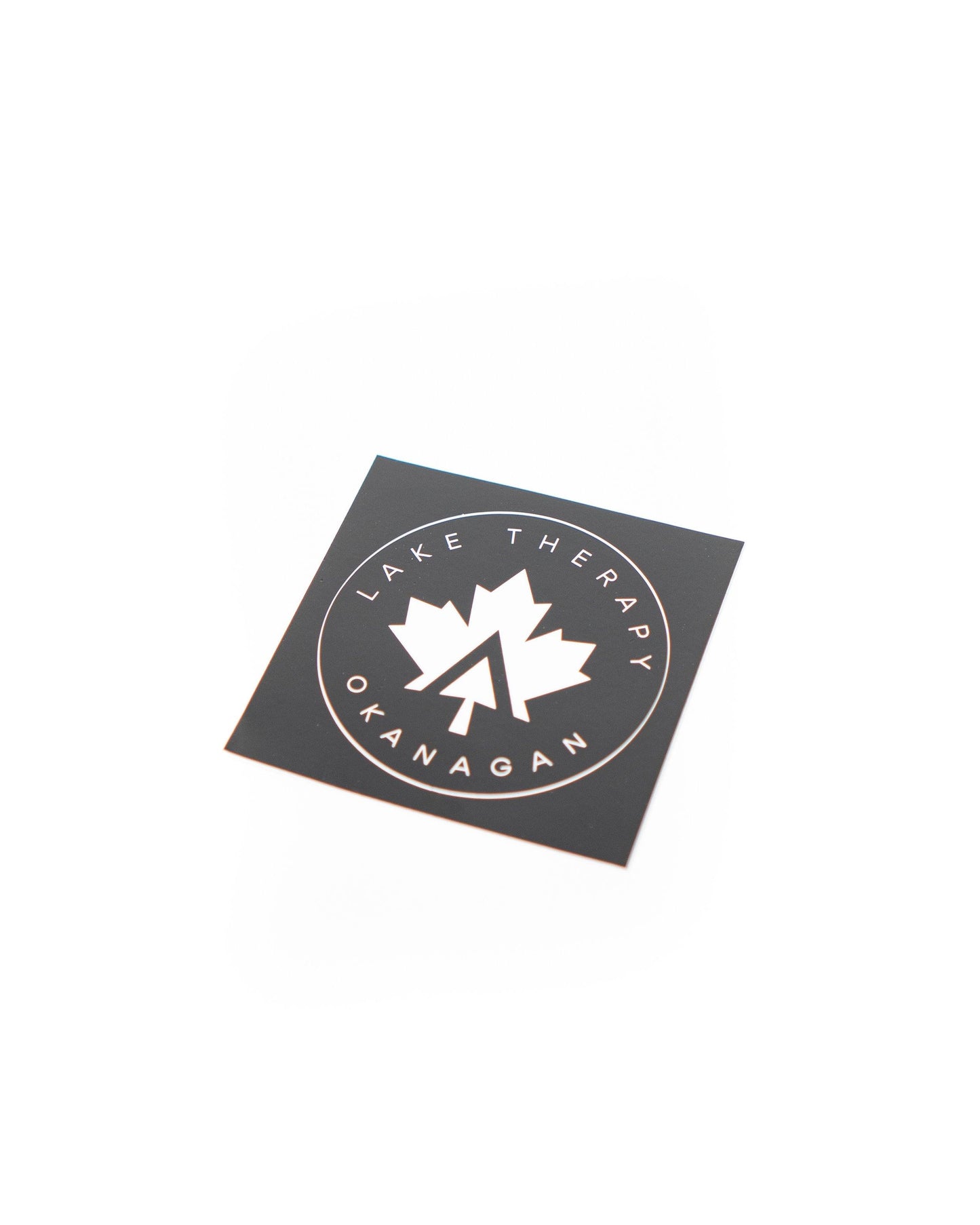 Round Icon'ic' Leaf Decal - Lake Therapy apparel