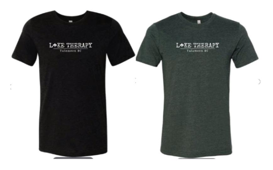 NEW!!! Tulameen Lake Life Essential Tee - Lake Therapy Series - Lake Therapy apparel