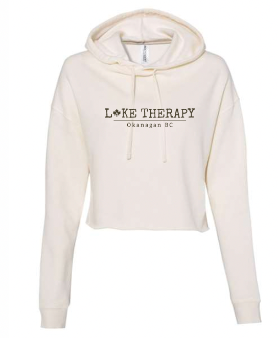 Lake Therapy Crop Hoodie