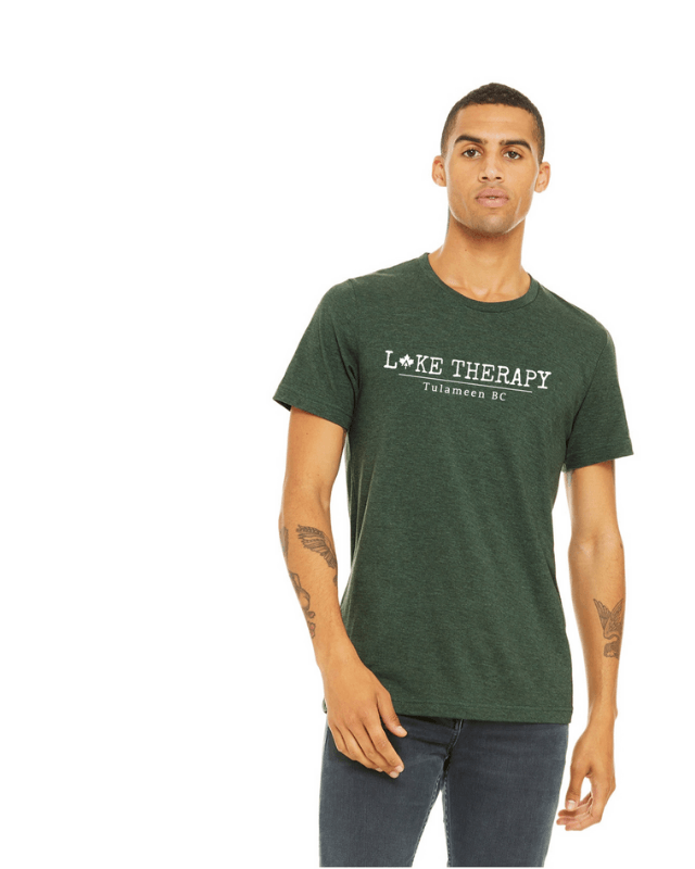 NEW!!! Tulameen Lake Life Essential Tee - Lake Therapy Series - Lake Therapy apparel 