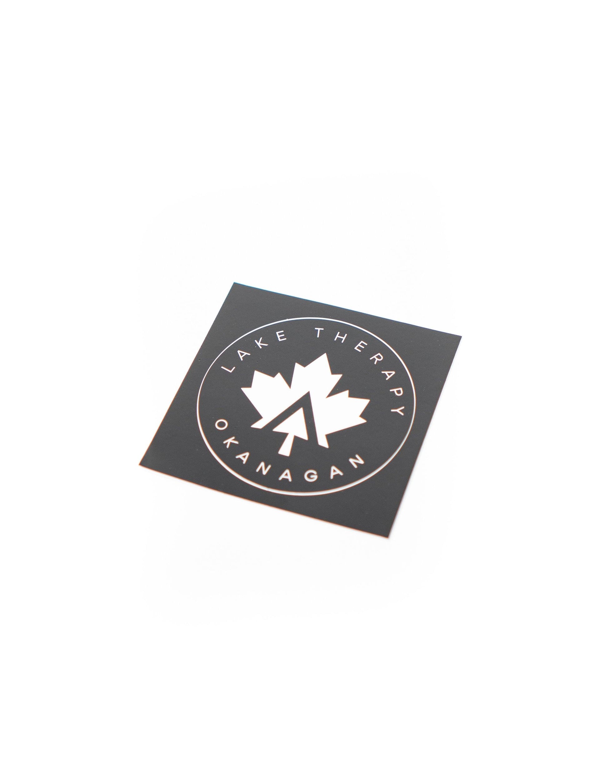 Round Icon'ic' Leaf Decal - Lake Therapy apparel 