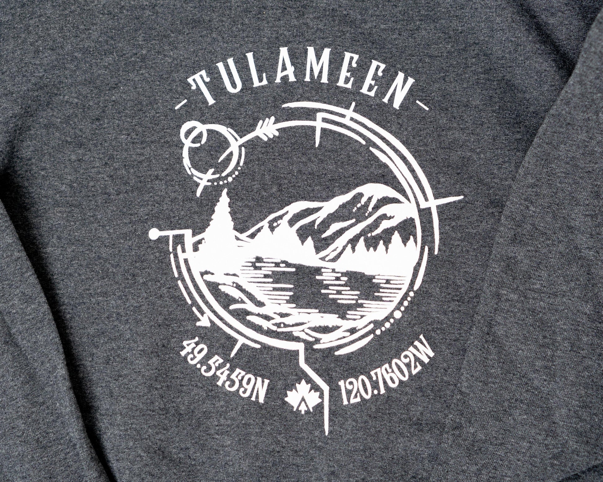 NEW!!! Tulameen Crew - Latitude/Longitude Series - Lake Therapy apparel 
