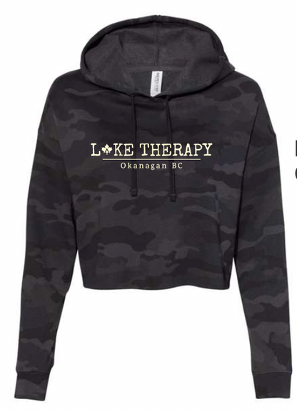 Lake Therapy Crop Hoodie