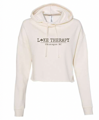 Lake Therapy Crop Hoodie